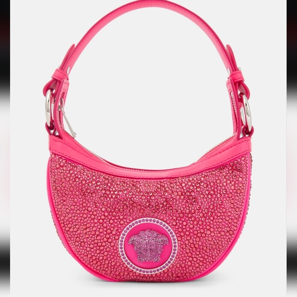 Handbags - GIVEAWAY ✨️ 🎁 💖 NWT VERSACE PINK CRYSTALS BAG ✨️